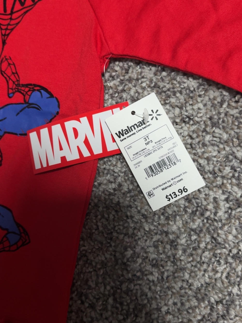 Spiderman jogger set 3t - Picture 2 of 4